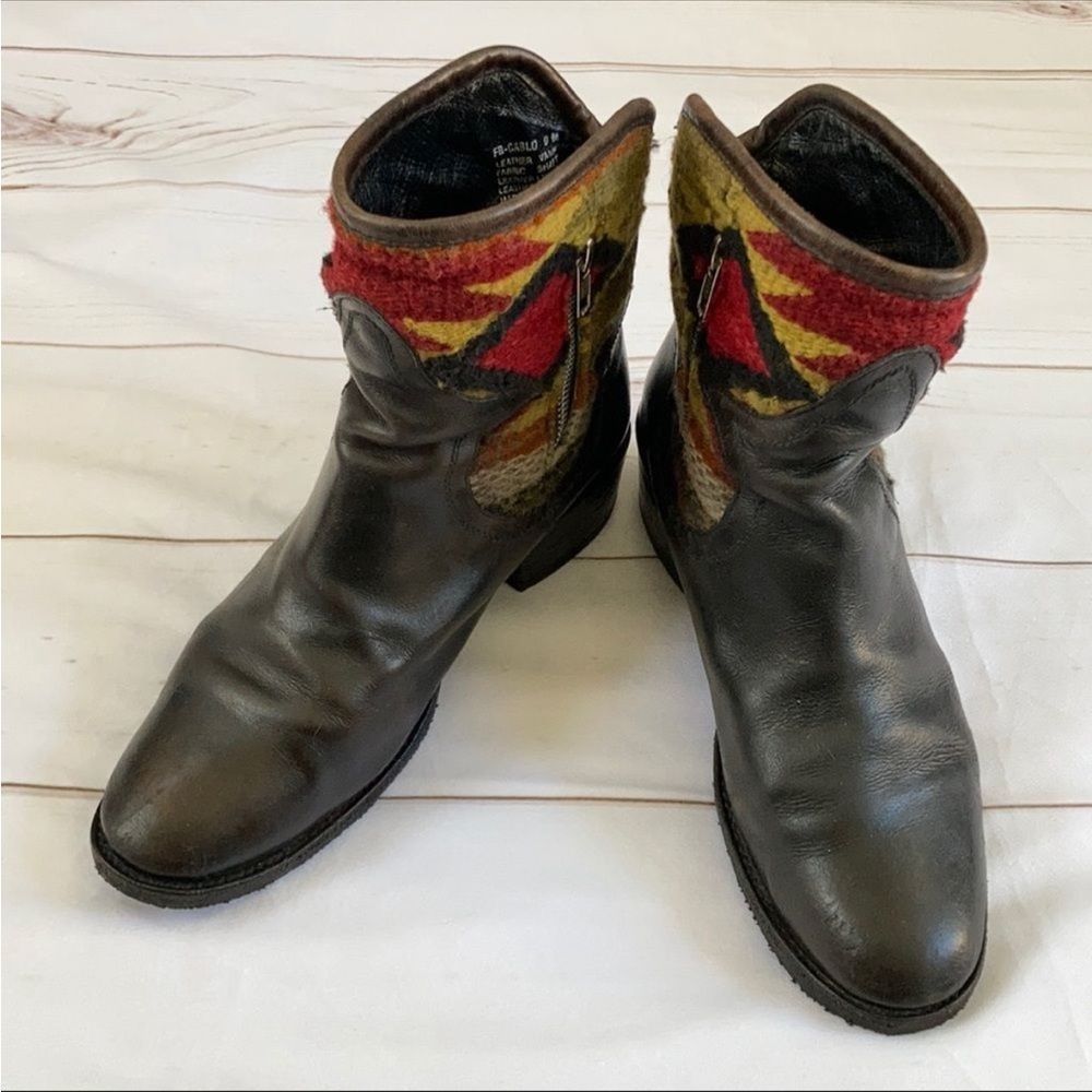 Freebird ‘Cablo’ Distressed Ankle Boot